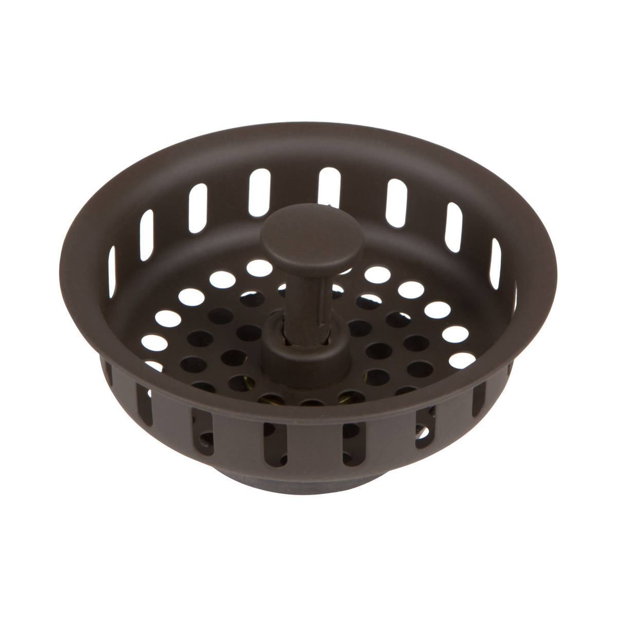 Large Basket Strainer Gun Metal B303
