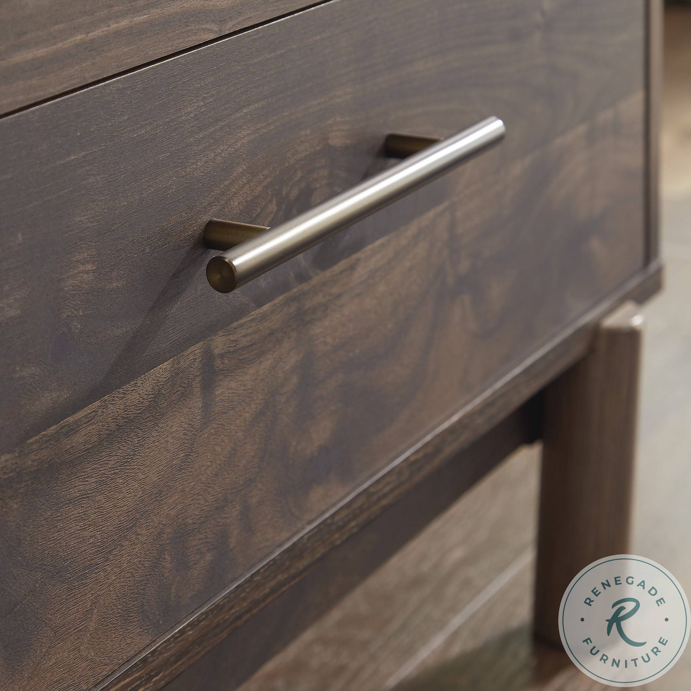 Mocha Four Drawer Chest P804
