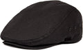 Cotton Twill Newsboy Flat Cap V2125
