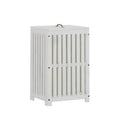 White Cabinet Laundry Hamper K3206