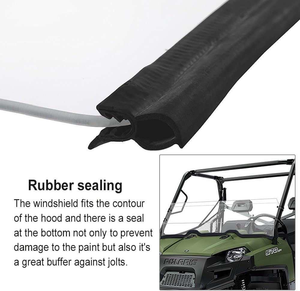 Half Windshield for Polaris Ranger Midsize 400, Ranger 570, RZR 1000 XP, RZR 900 XP S450840
