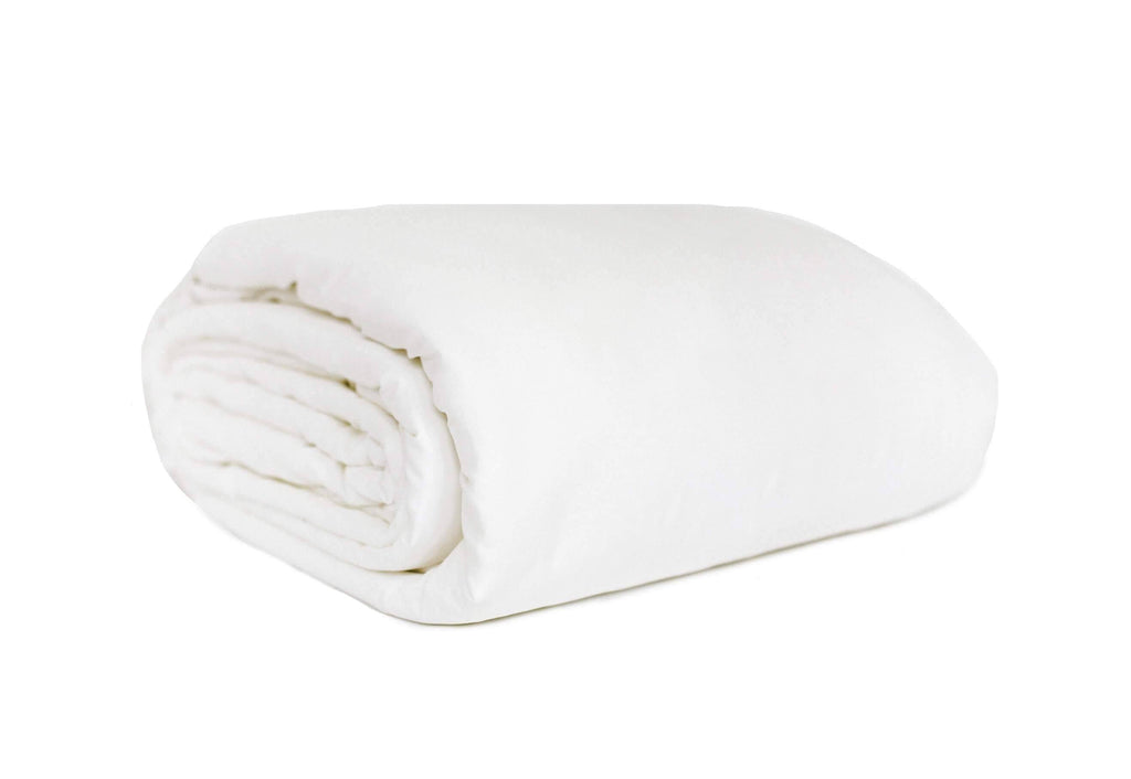 White Twin Silk Comforter E7925