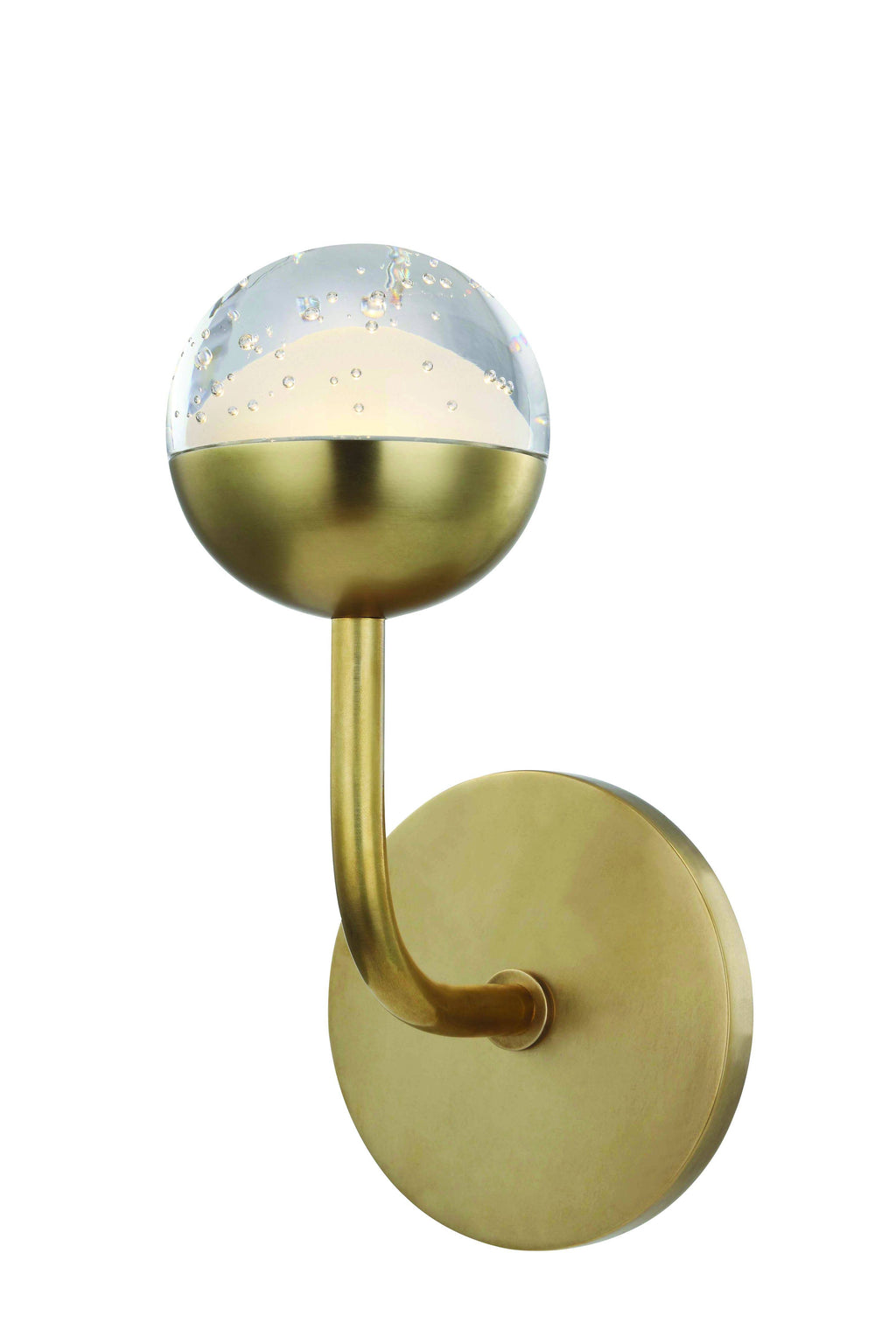 Aged Brass LED Bath Bracket G121247