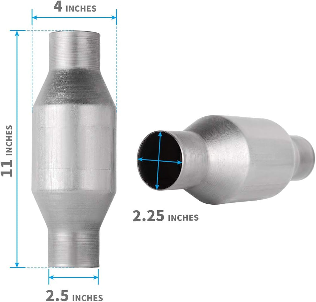2.25" Universal Catalytic Converter Pack of 2 Y605902