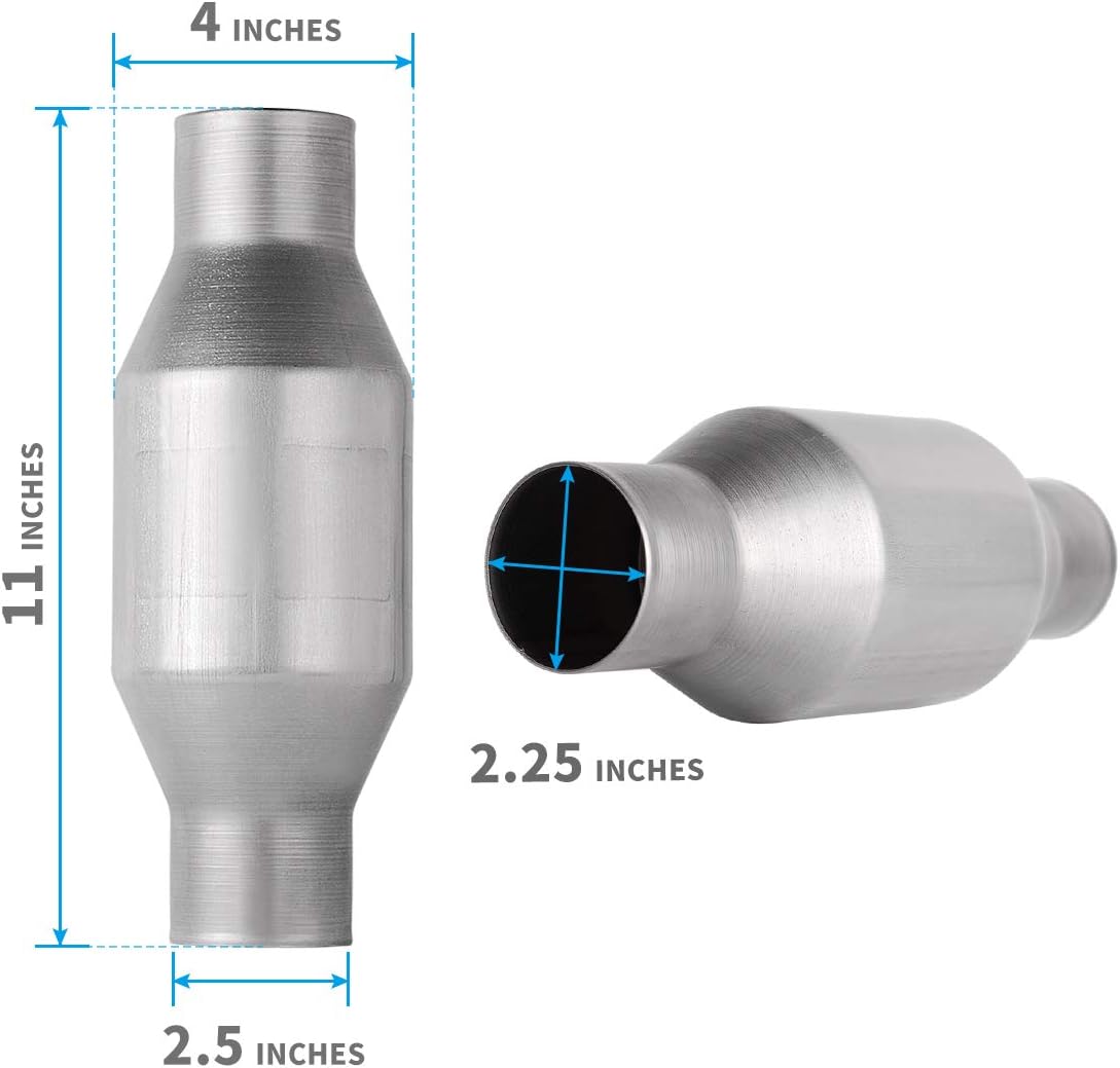 2.25" Universal Catalytic Converter Pack of 2 Y605902