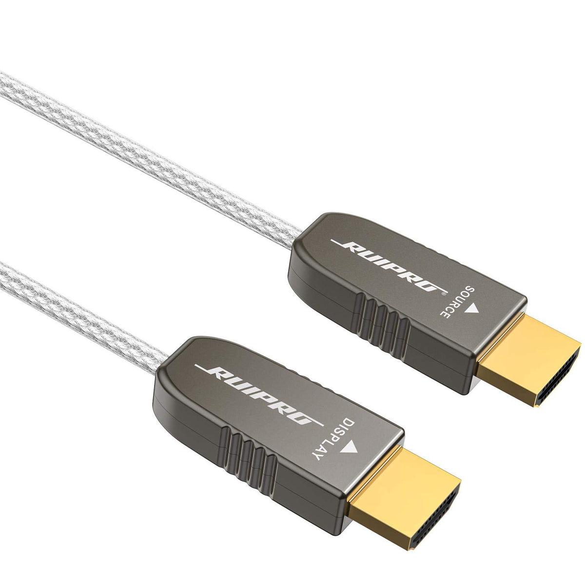 Fiber Optic HDMI Cable 65FT 4K 60FPS HDMI 2.0 18Gbps Active Optical Cable I949