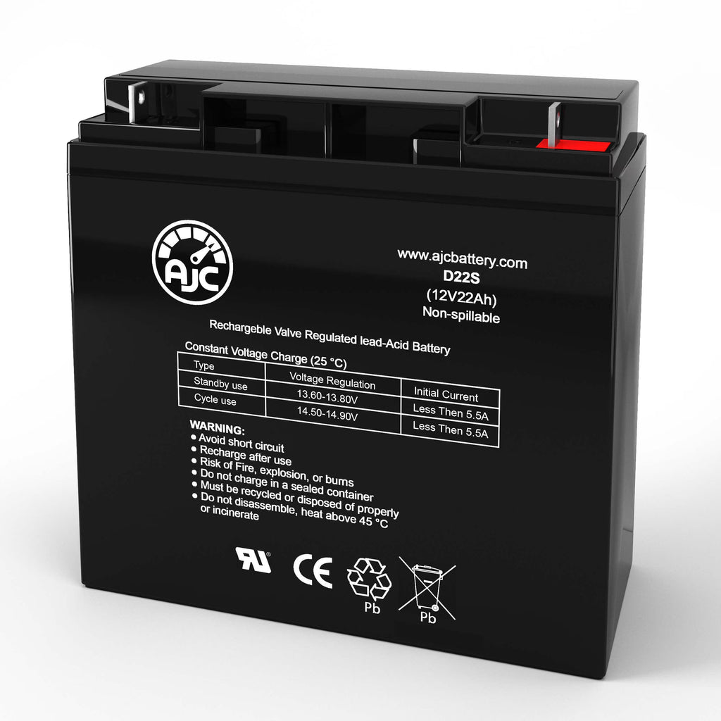 12V 22Ah Electric Scooter Battery W51939