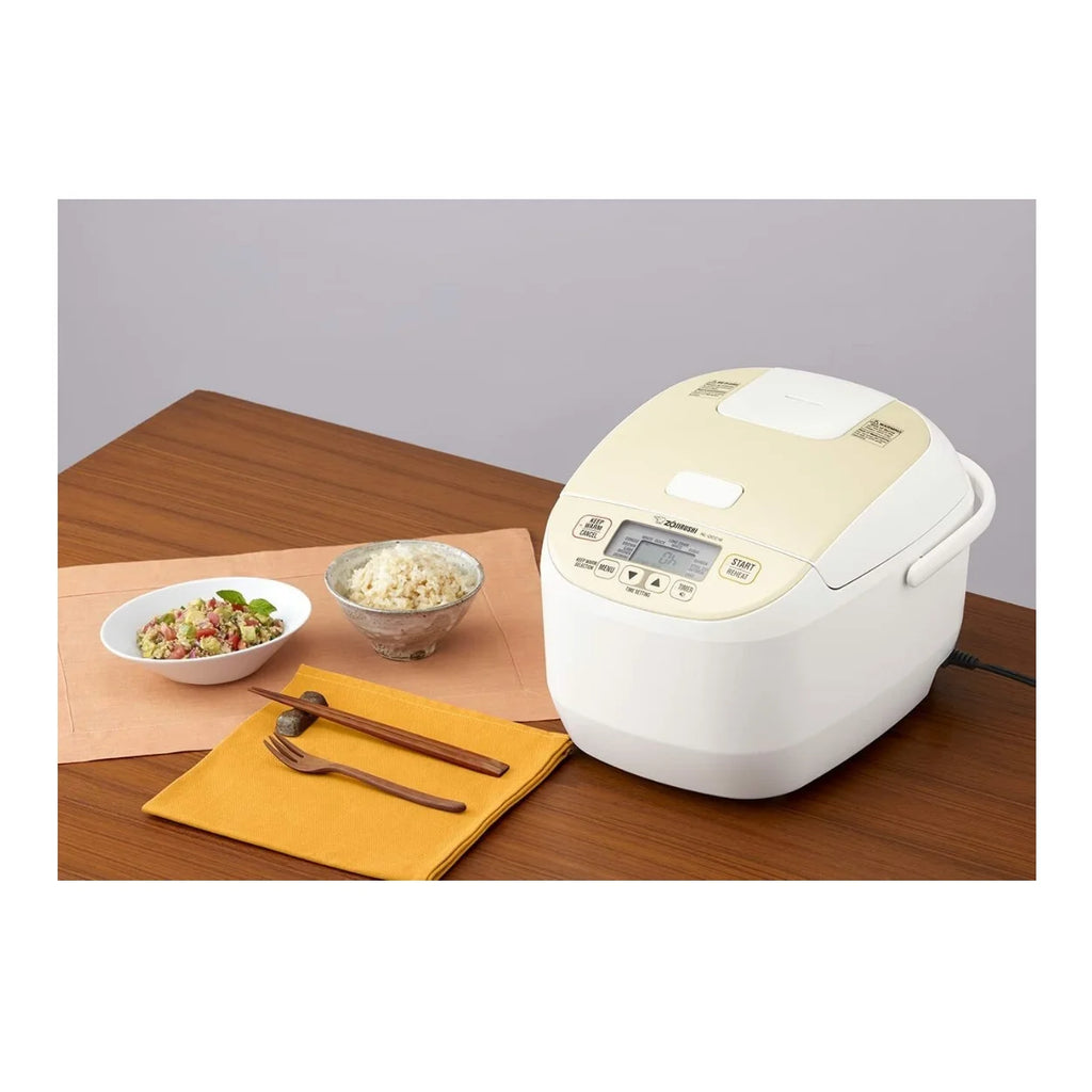 Micom Rice Cooker and Warmer with Rice Container Bin and Rice Washing Bowl Q8894
