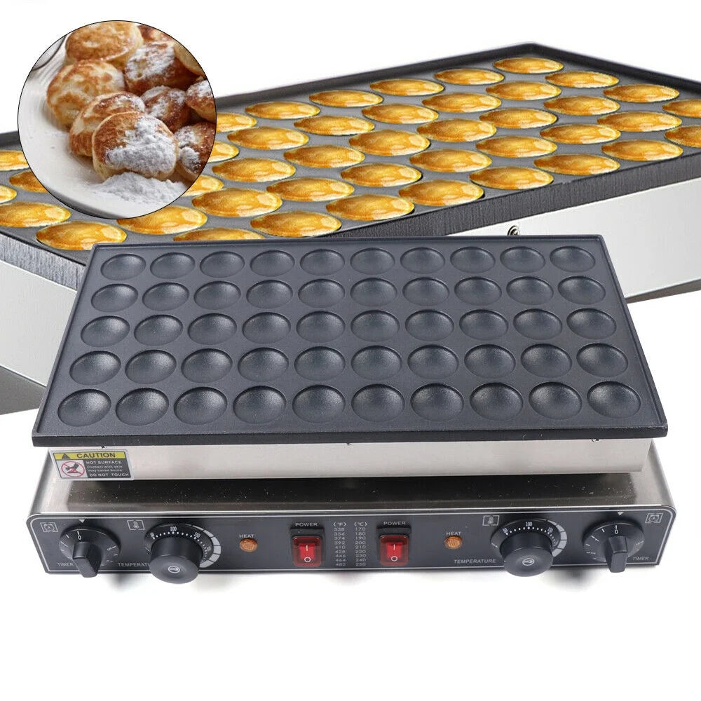 Nonstick Mini Waffle Maker Pancake Baker Iron Machine (50pcs) I898816