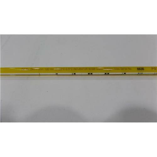Oven Thermometer, 0/200 C, Safety Coated U964621