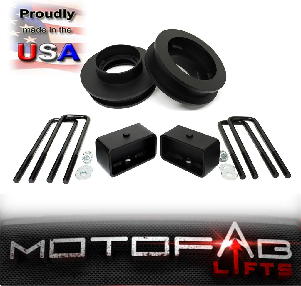 3" Front and 2" Rear Leveling Lift Kit for Chevy Silverado Sierra GMC 2WD D36814