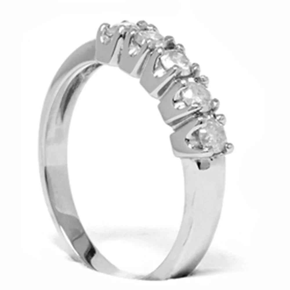White Gold Diamond Ring V8989