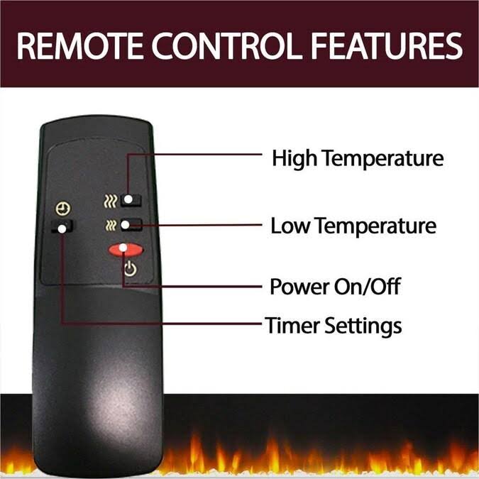 Walnut Mantel Electric Fireplace V7248