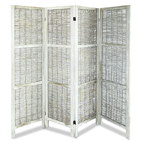 Room Divider Screen Wood Freestanding Q850