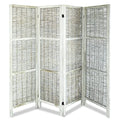 Room Divider Screen Wood Freestanding Q850