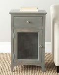French Grey End Table V618