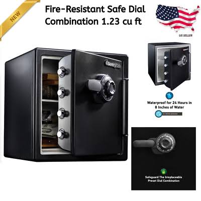 Combination Fire-Safe in Black W45883