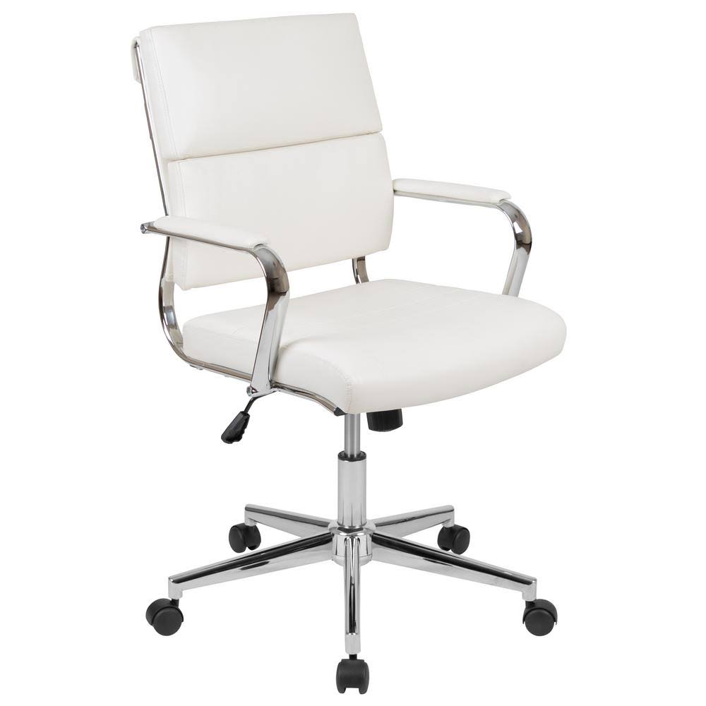 White Office Desk Chair X298