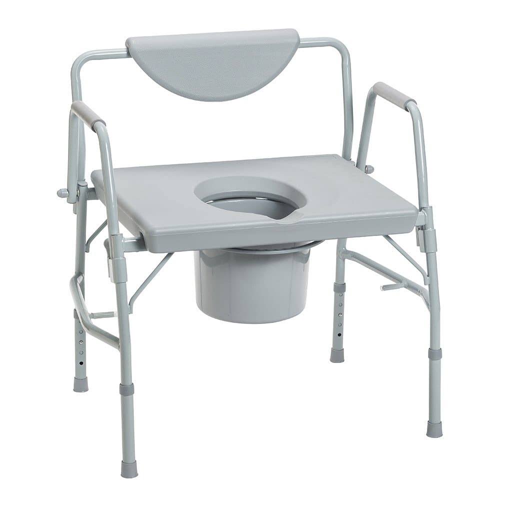 Deluxe Bariatric Drop Arm Commode O613