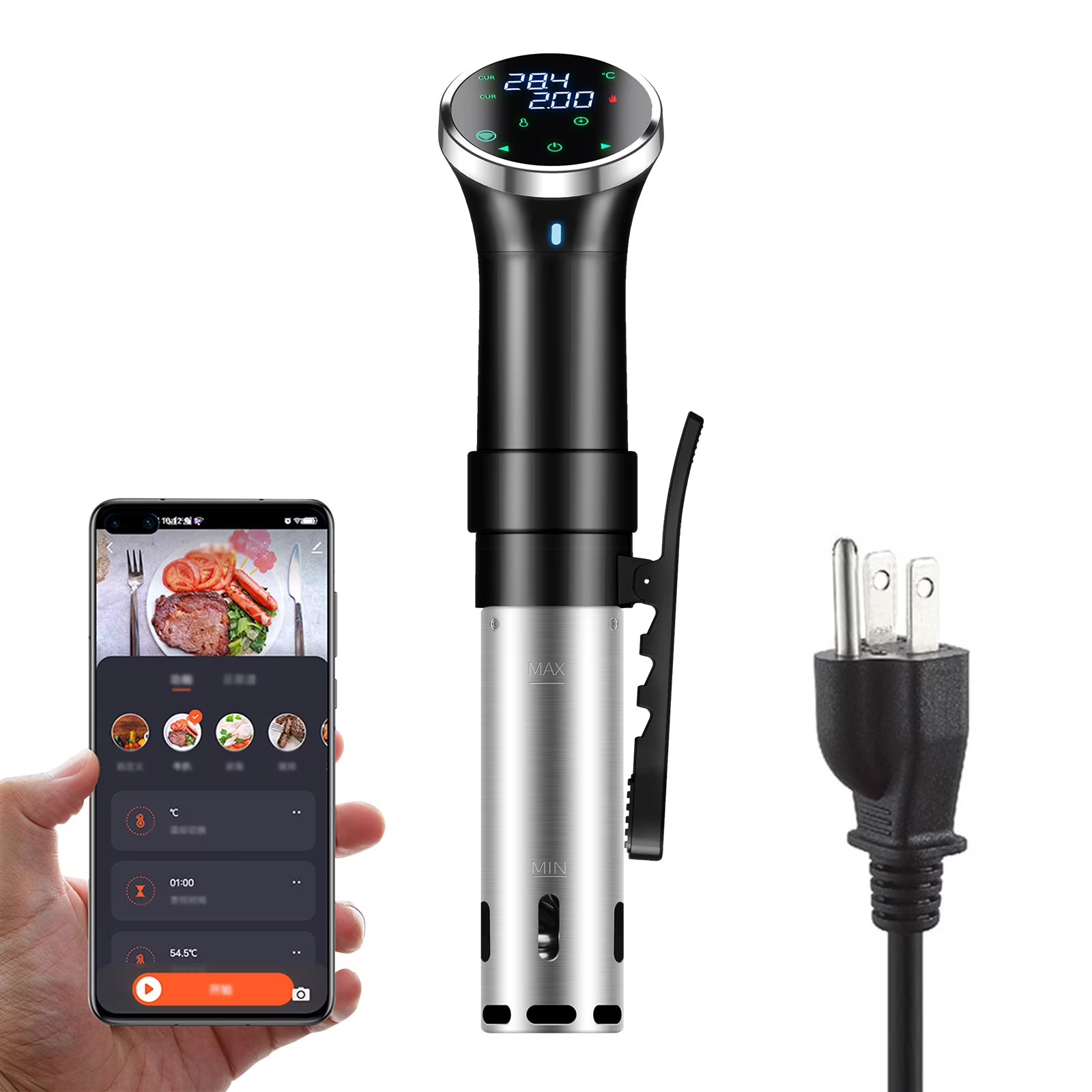 Sous Vide Immersion Cooker with WiFi and APP Control G390
