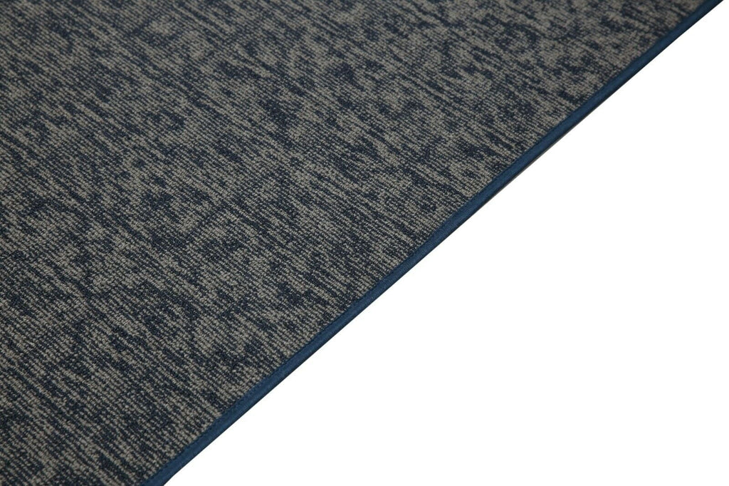 Navy Hexagon Rug R20573
