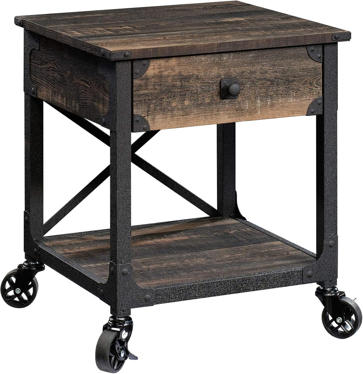 Side Table, Carbon Oak Finish D895123