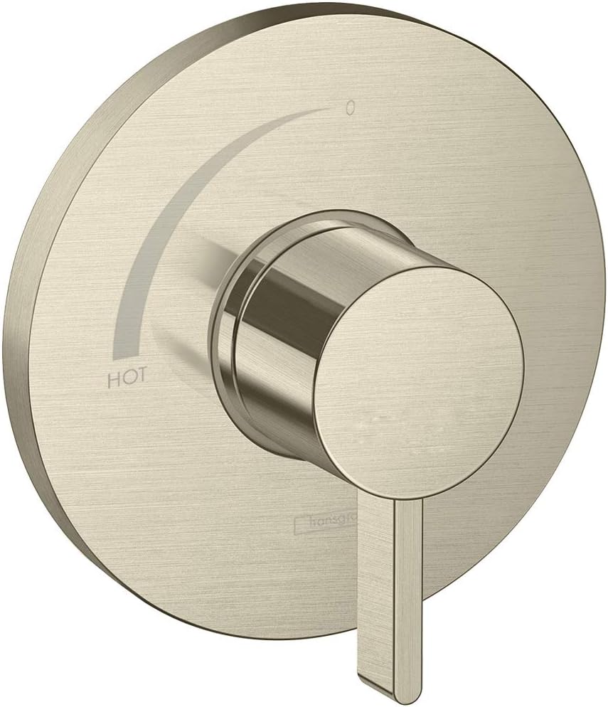 Matte White 6-inch Wide Shower Valve Trim H378277