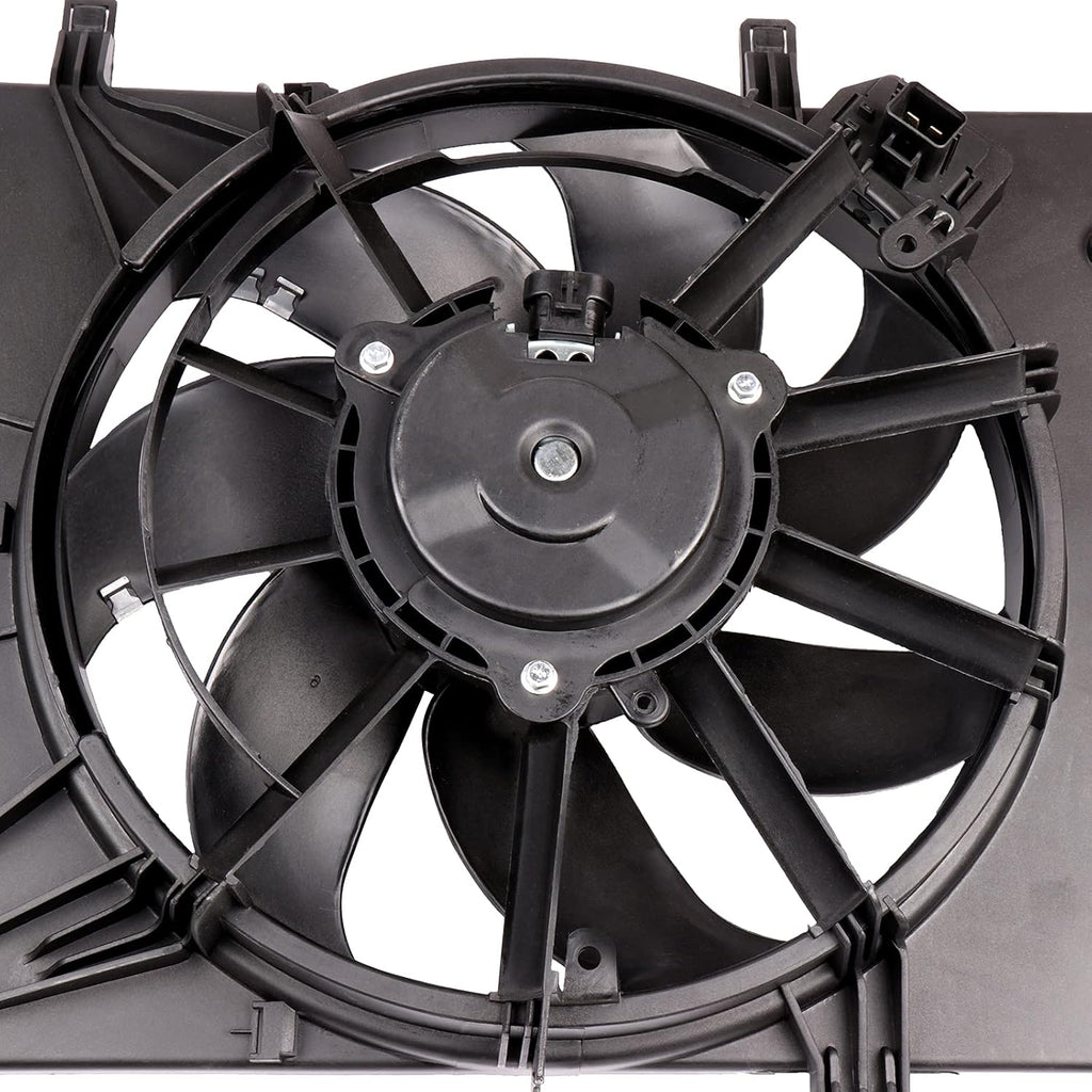 Condenser Radiator Cooling Fan Assembly Pack of 2 M1297