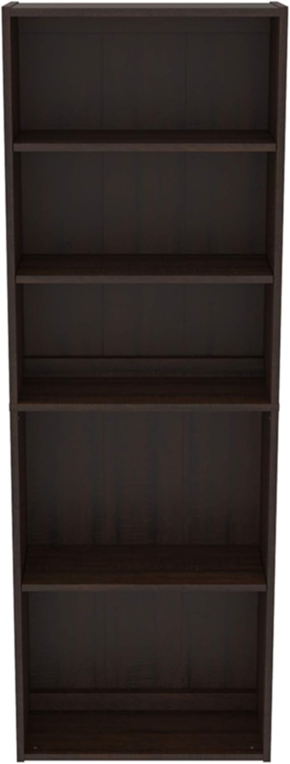 Warm Brown 4 Shelf Bookcase Y71639