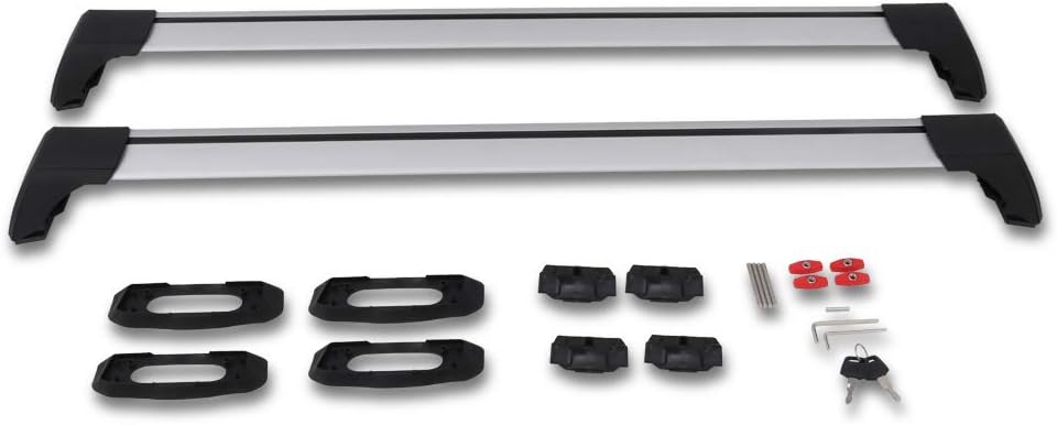 Lockable Roof Racks Cross Bars for Kia Seltos 2021 2022 D972