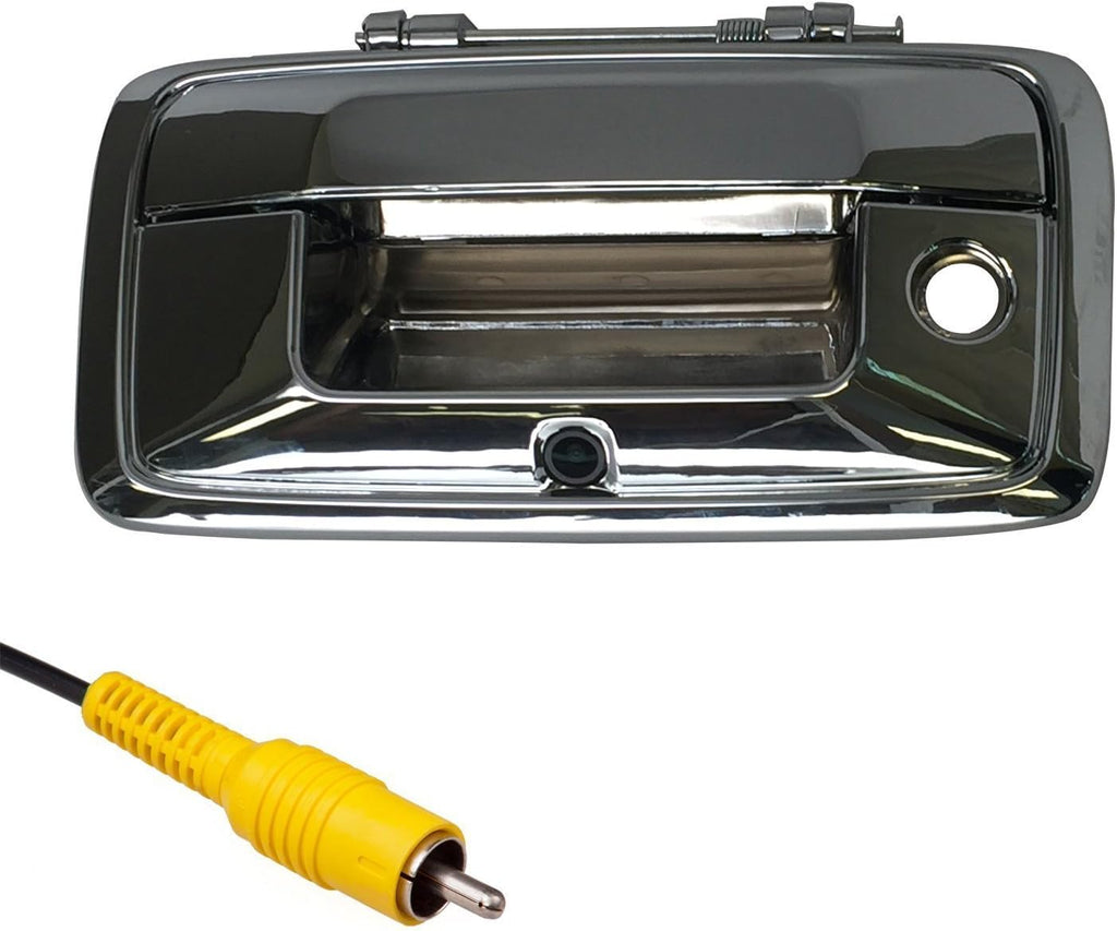 Chrome Tailgate Handle with Backup Camera S4610