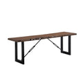 Walnut Wood Bench X15929
