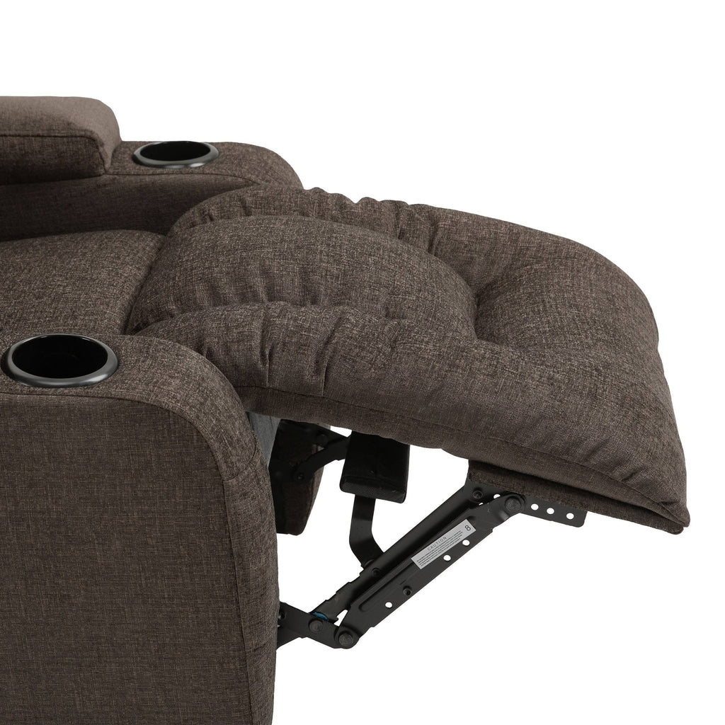 Brown Massage Recliner Y30895