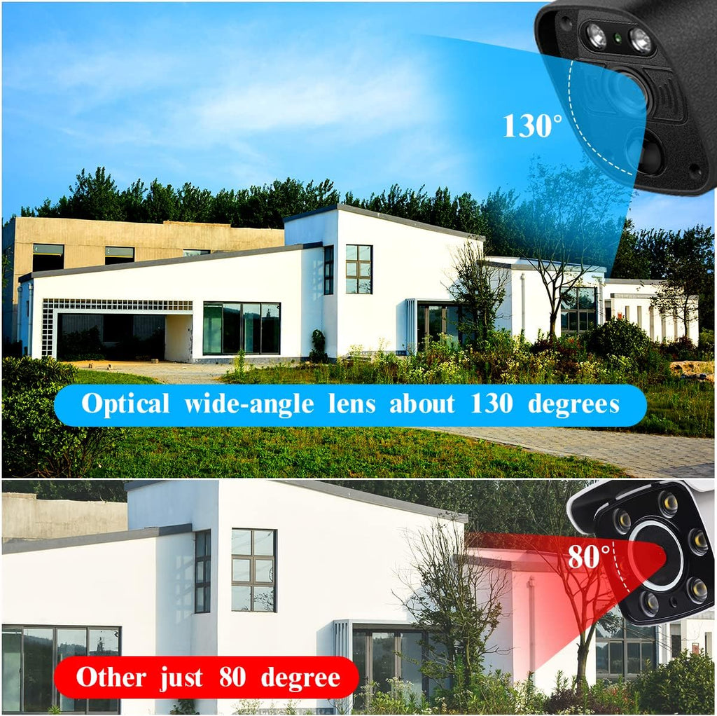 3K 5.0MP 1944P Wireless Security Camera System with 4TB Hard Drive and 8 Cameras U8974