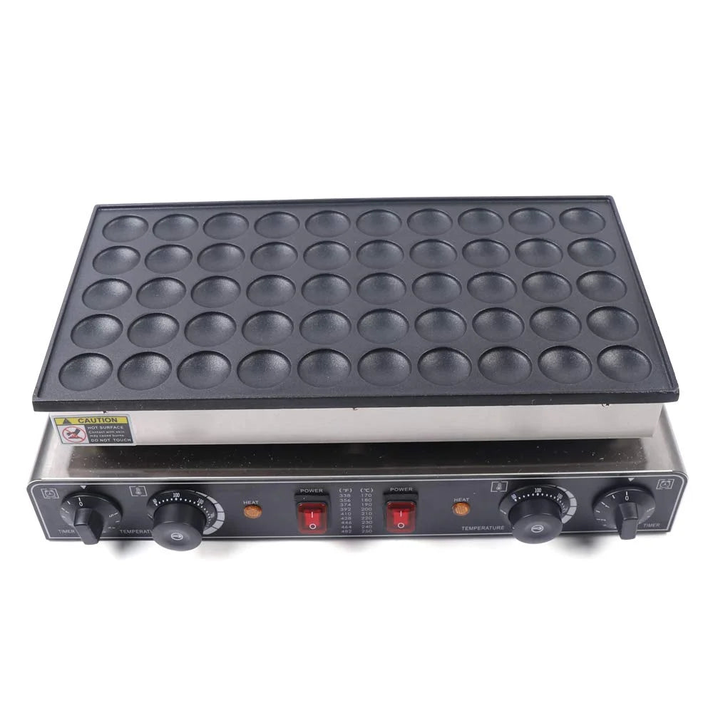 Nonstick Mini Waffle Maker Pancake Baker Iron Machine (50pcs) I898816