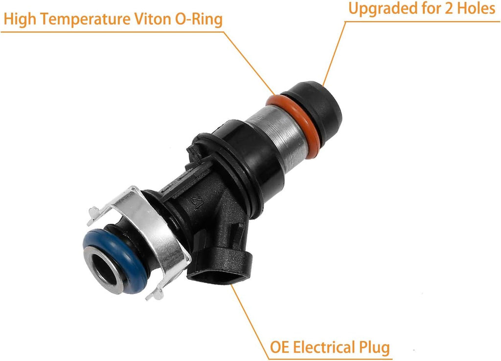 Fuel Injector 2 Holes 8Pcs for 4.8L 5.3L 6.0L Engine I5481