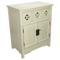 Beige Wood Sideboard with Drawer and 2 Doors Q71323