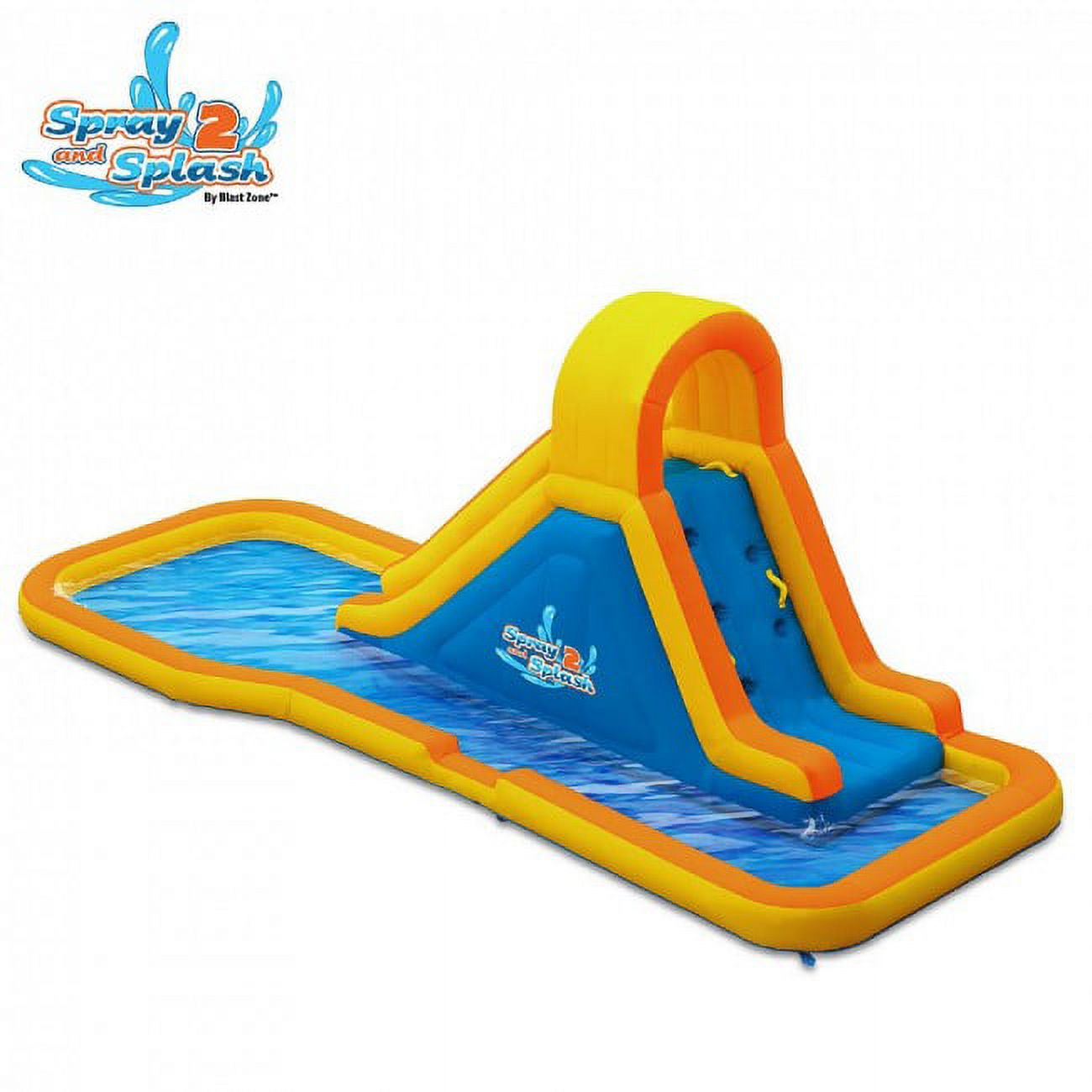 Inflatable Water Slide with Splash Area Q16276