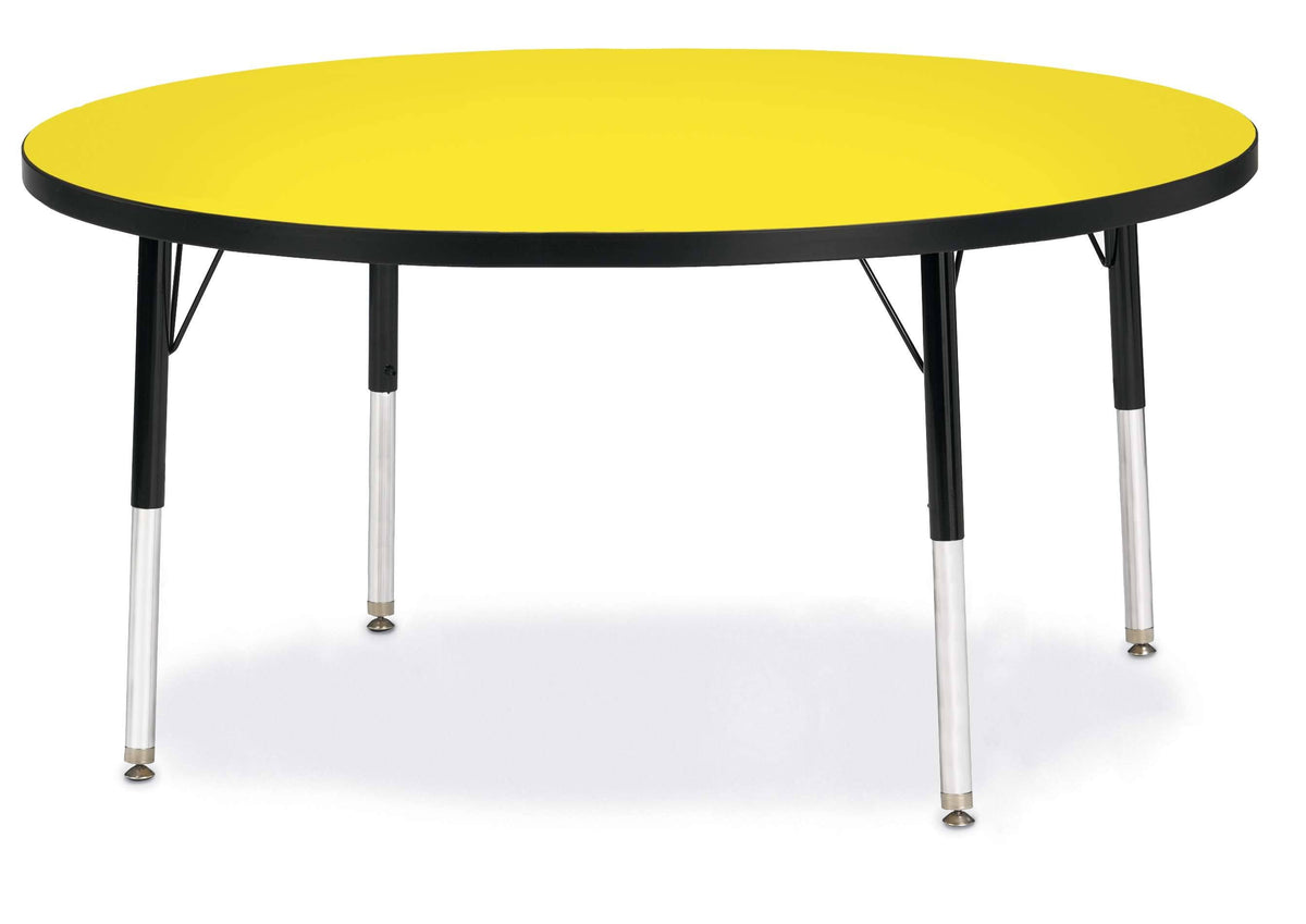 Yellow Round Activity Table L1986
