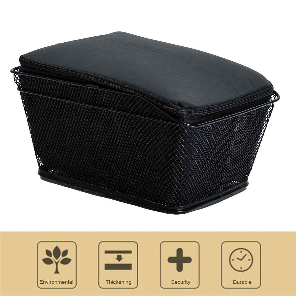 Rear Bike Metal Wire Waterproof Basket W97082