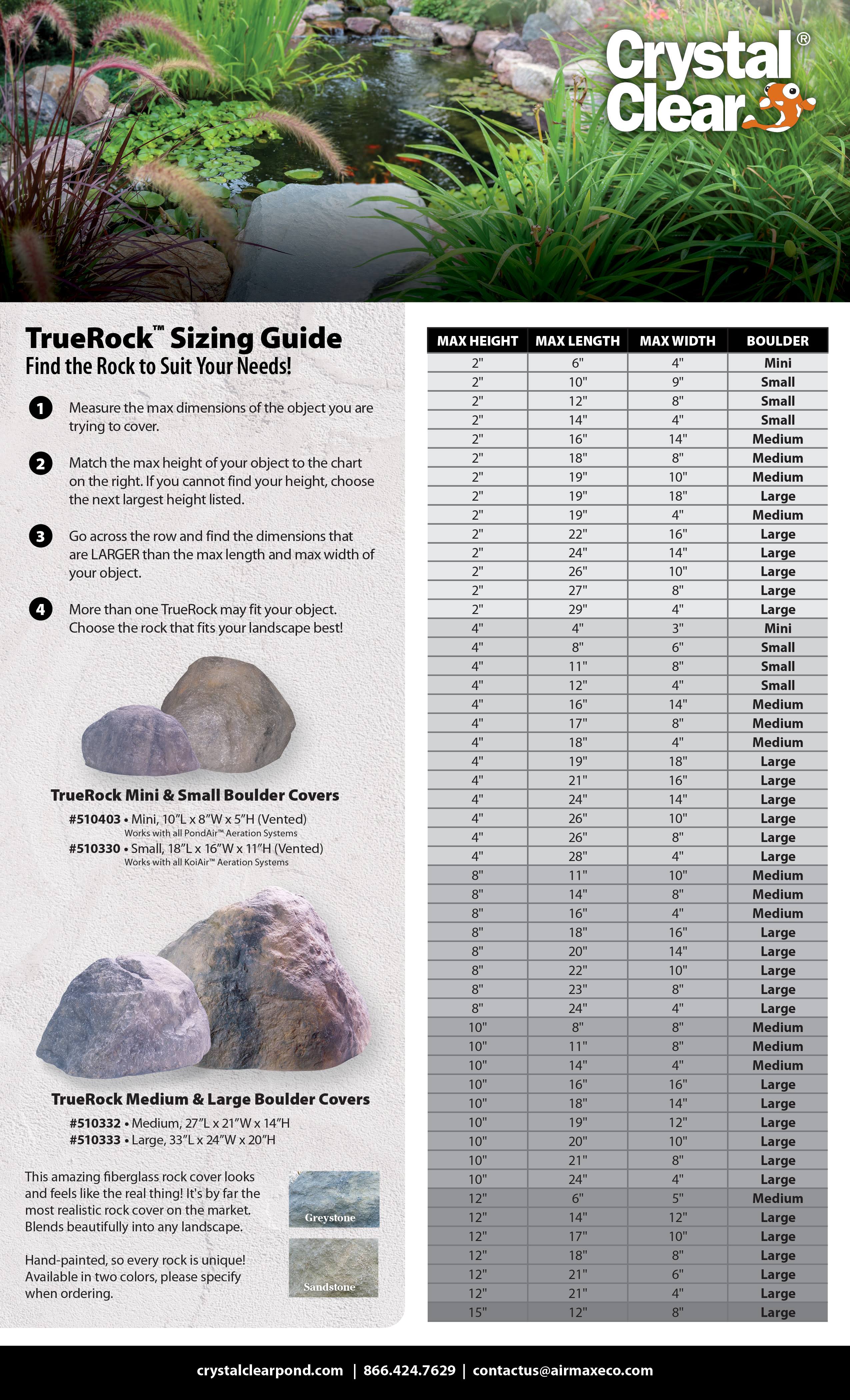 Medium Flat Cover Rock, Sandstone L80945