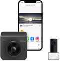 Gray 2K QHD Dash Cam with WiFi E75253