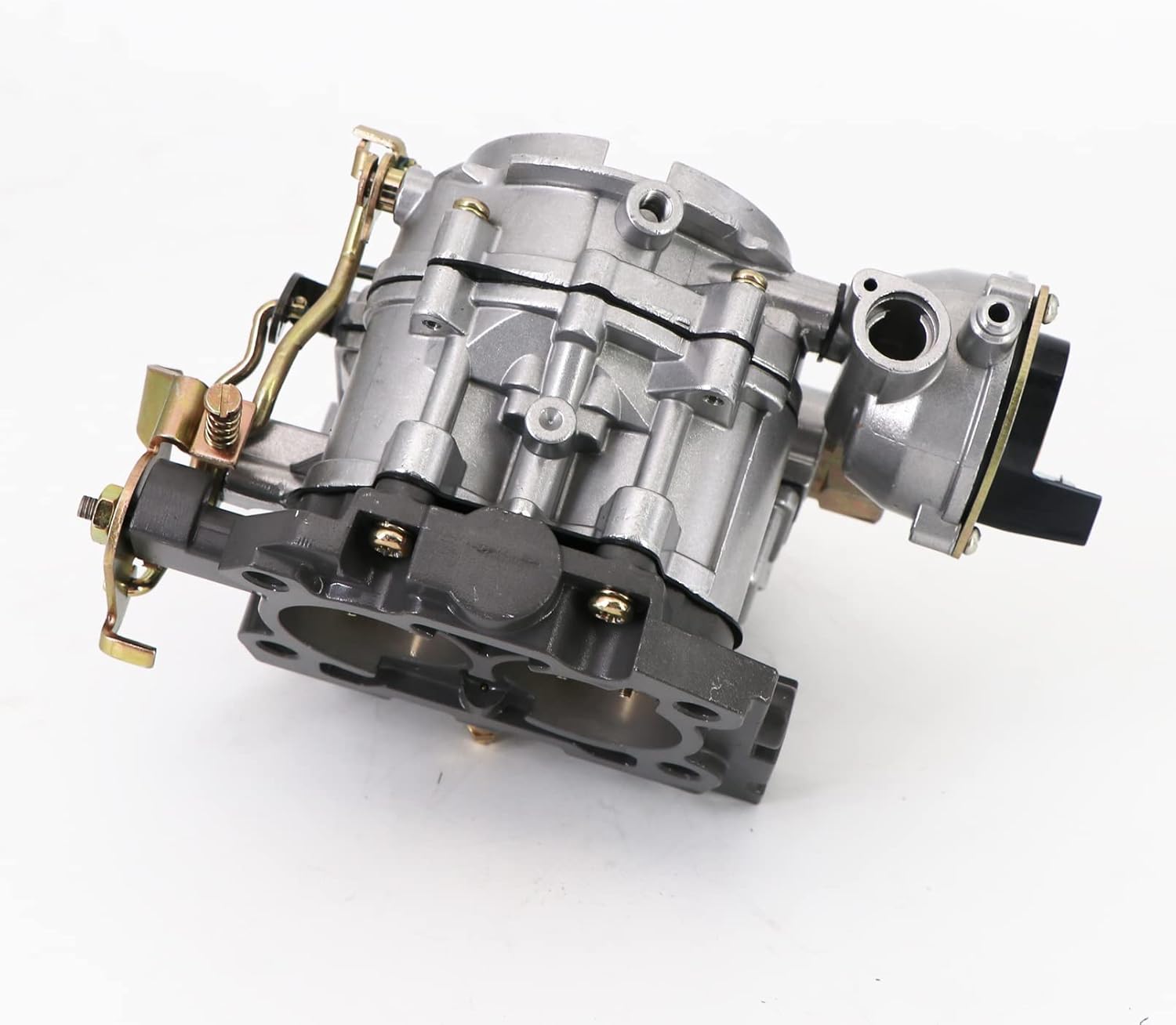 Carburetor for Mercruiser Marine 4-Cylinder 2.5L 3.0L 2 Barrel Side Fuel Inlet with Electric Choke M593205