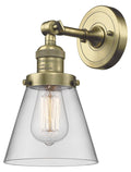 Small Cone 1 Light Sconce N53200
