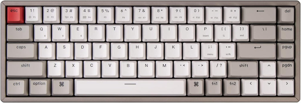 65% Compact 68-Keys Aluminum Frame Wireless Mechanical Keyboard U907