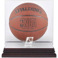 Mahogany Basketball Display Case R3273