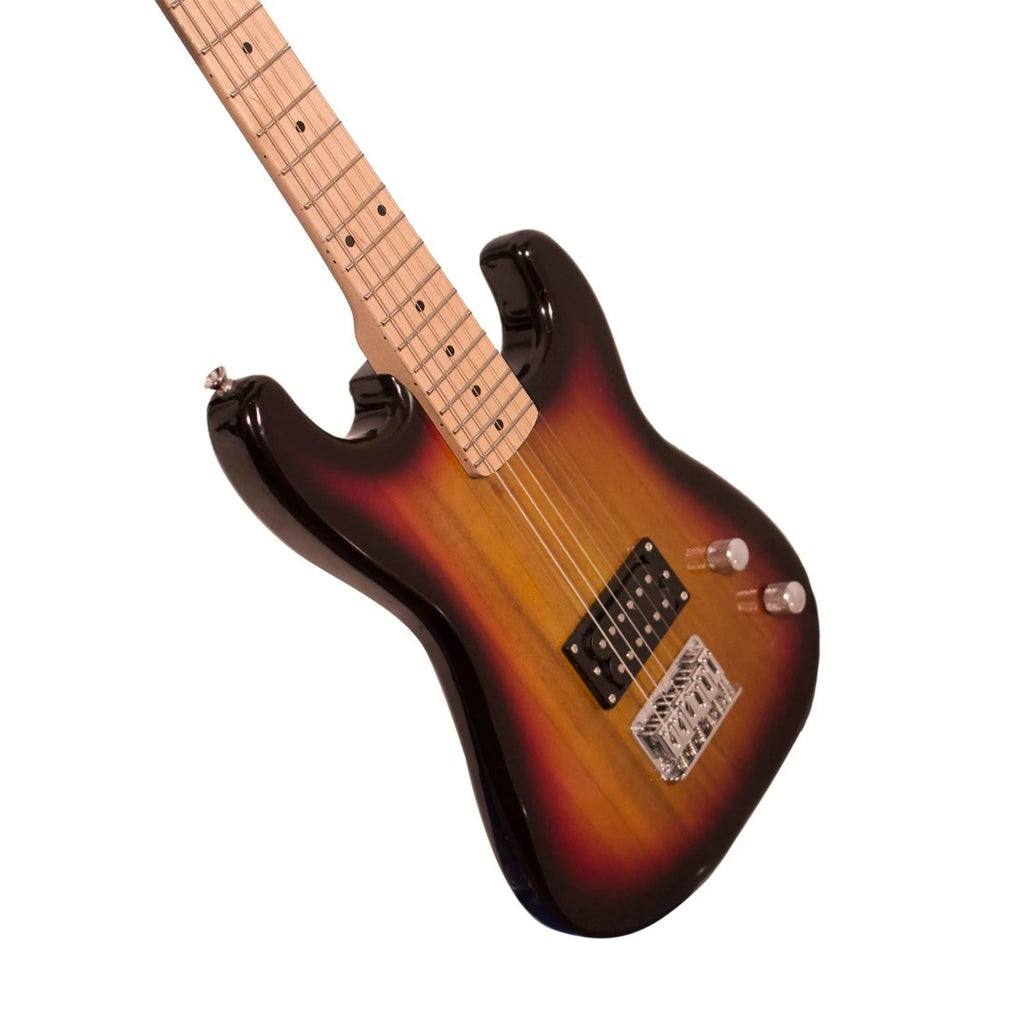 3/4 Size Student Electric Guitar Bundle, Sunburst M1046