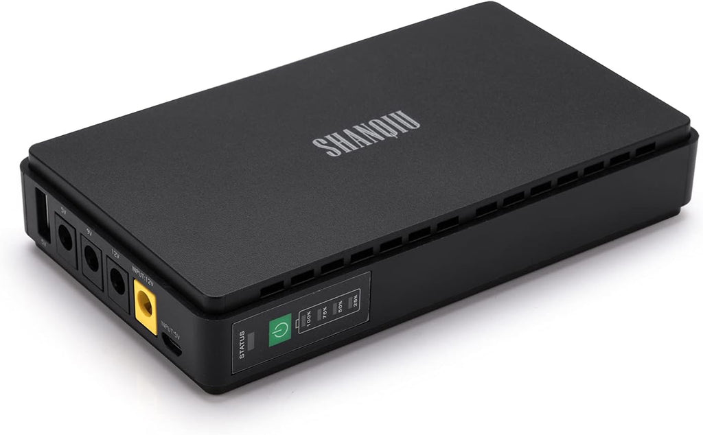 Mini UPS Battery Backup 20000mAh Uninterruptible Power Supply with Input DC Output USB 5V DC 5V 9V 12V 3A Q242455