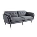 Dark Gray Fabric Upholstered Sofa L87508