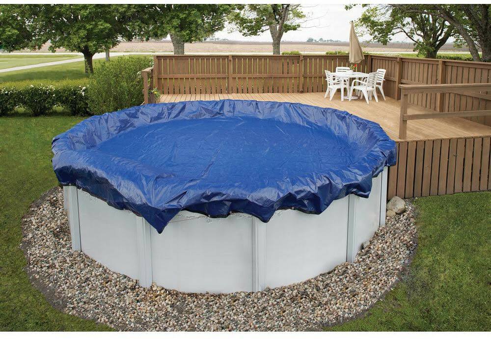 24 ft Round Above-Ground Pool Winter Cover F231